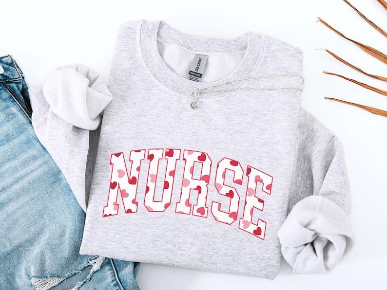 Nurse Valentine Shirt, Valentine Nurse Shirt, RN Valentine T-Shirt, Valentine Nursing Shirt, Nurse Crewneck, Gift For Nurse