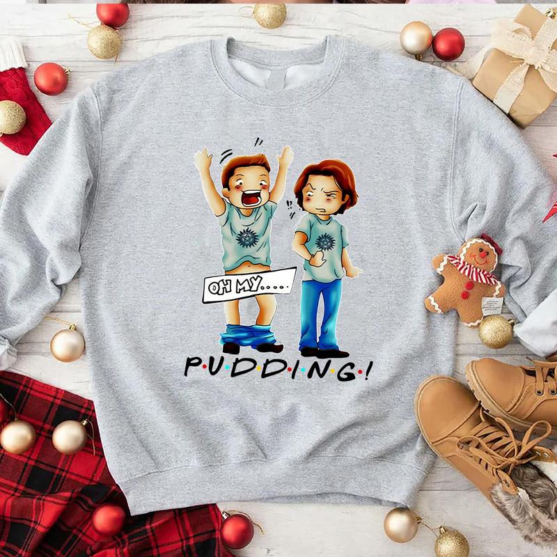 Pudding Dean & Sam T Shirt, Supernatural T Shirt, Gift For Woman and Man Unisex T-Shirt Sweatshirt Hoodie