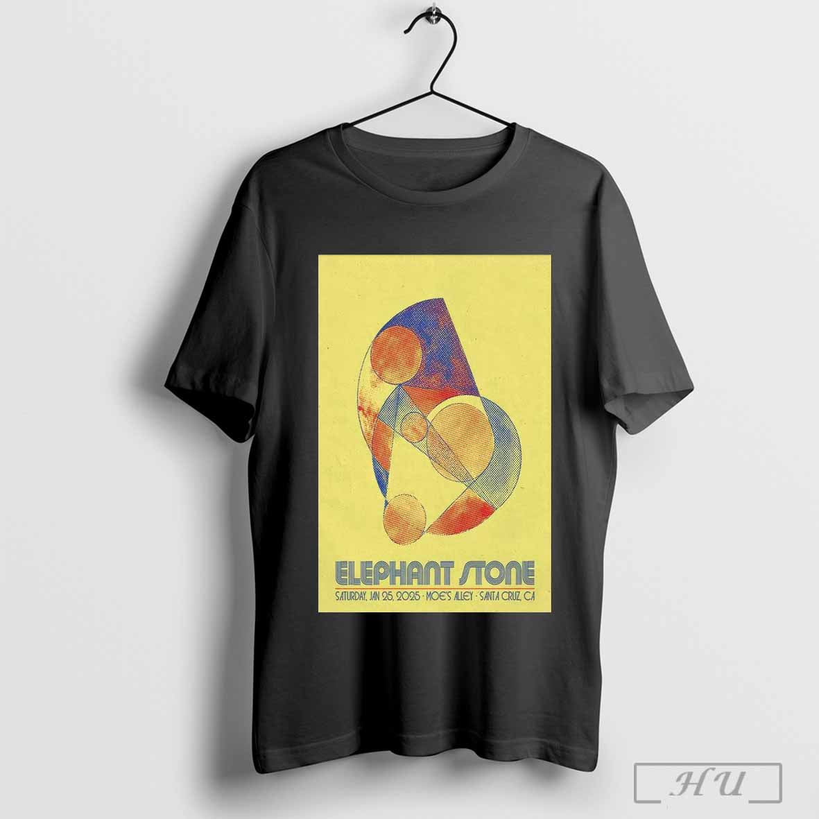 Poster Elephant Stone Shows In Santa Cruz Ca On January 25 2025