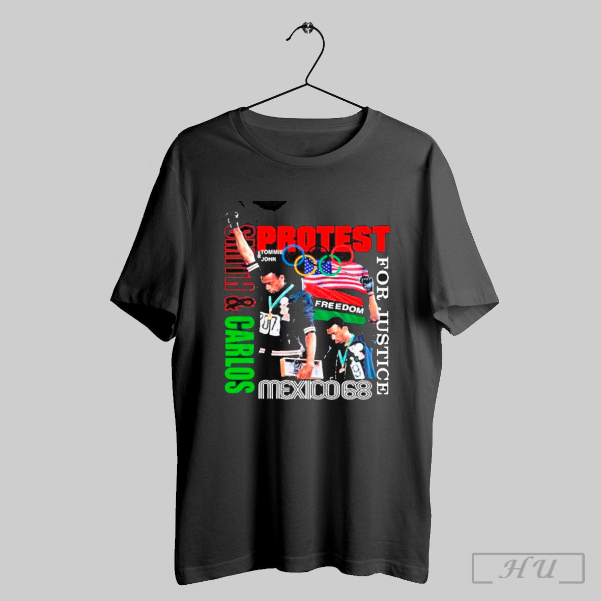 Protes Tomme And John For Justice Mexico 68 Shirt Sweatshirt