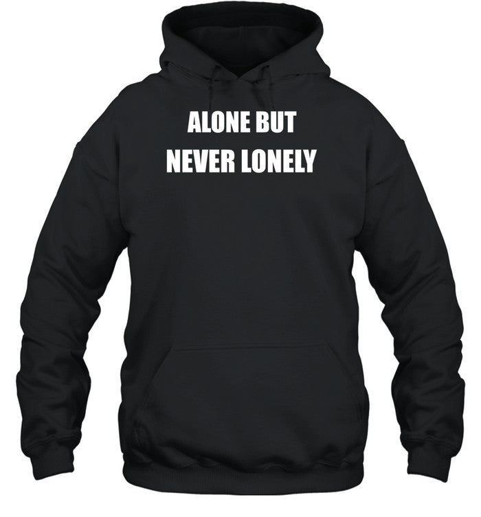 Mark Vientos Wearing Alone But Never Lonely Hoodie