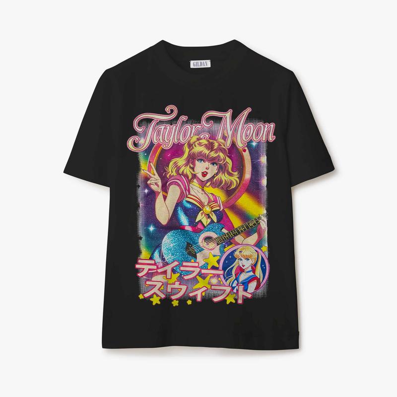 TL Moon Shirt, Crewneck, Classic, Collar