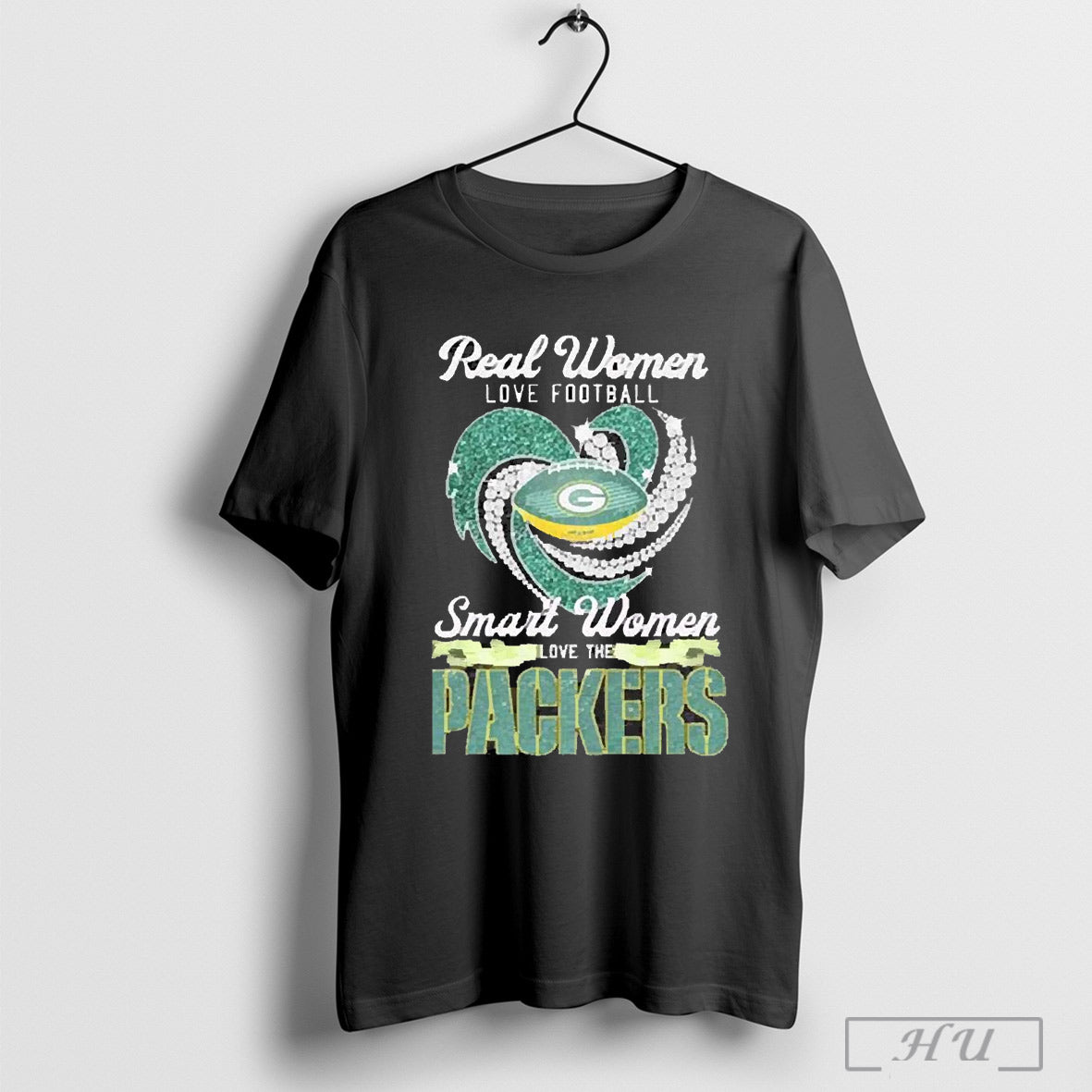 Real Women Love Football Smart Women Love The Packers Champions 2025 T Shirt