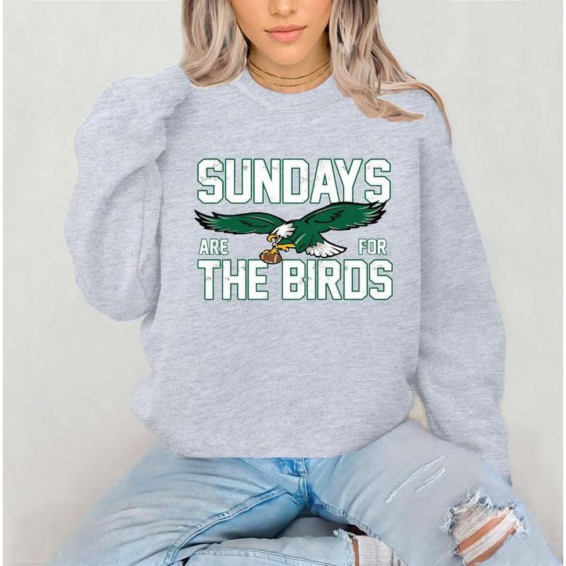 Philadelphia Football Sweatshirt,Sundays are for the Birds,Bird Gang Football sunday,Philadelphia Eagls Sweatshirt,Philadelphia Eagls Shirt