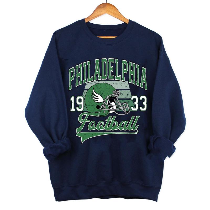Philadelphia Football Sweatshirt, Vintage Style Gift, Football Tee, Philadelphia Fans Sweatshirt, Philadelphia Football Sweatshirt, Philadelphia Retro
