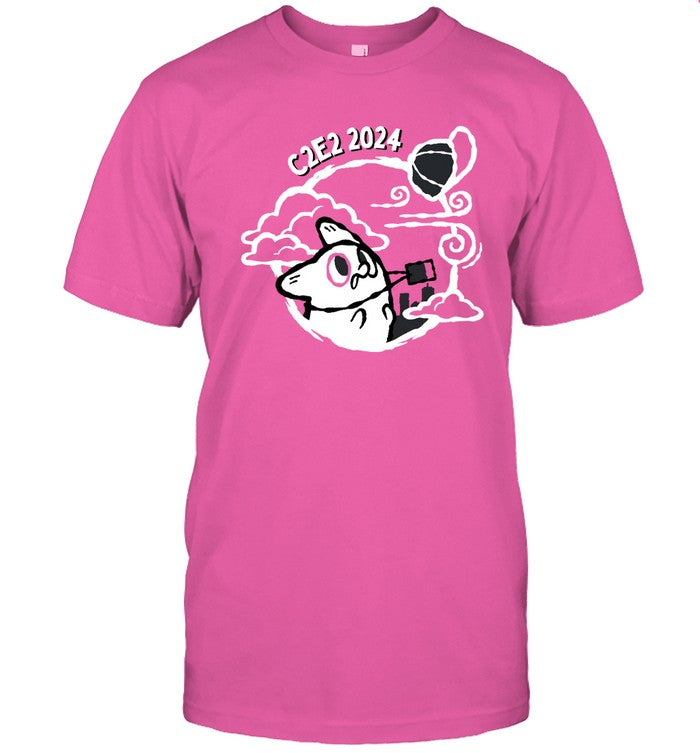 2024 The Anxiety Fox Is In The Windy City Shirt 2024