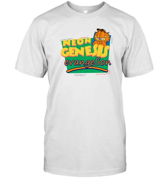 Neon Genesis Evangelion Garfield Shirt
