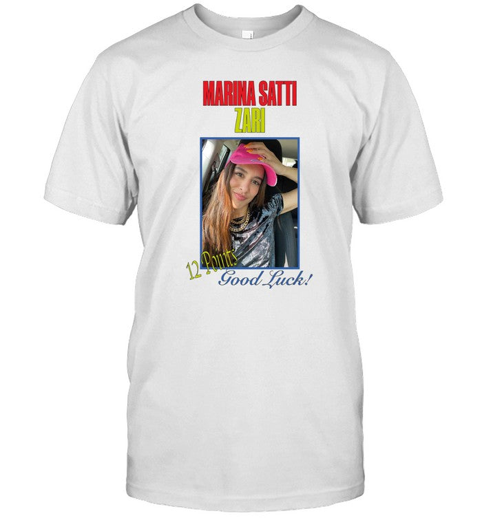 Marina Satti Shirt Zari 12 Points