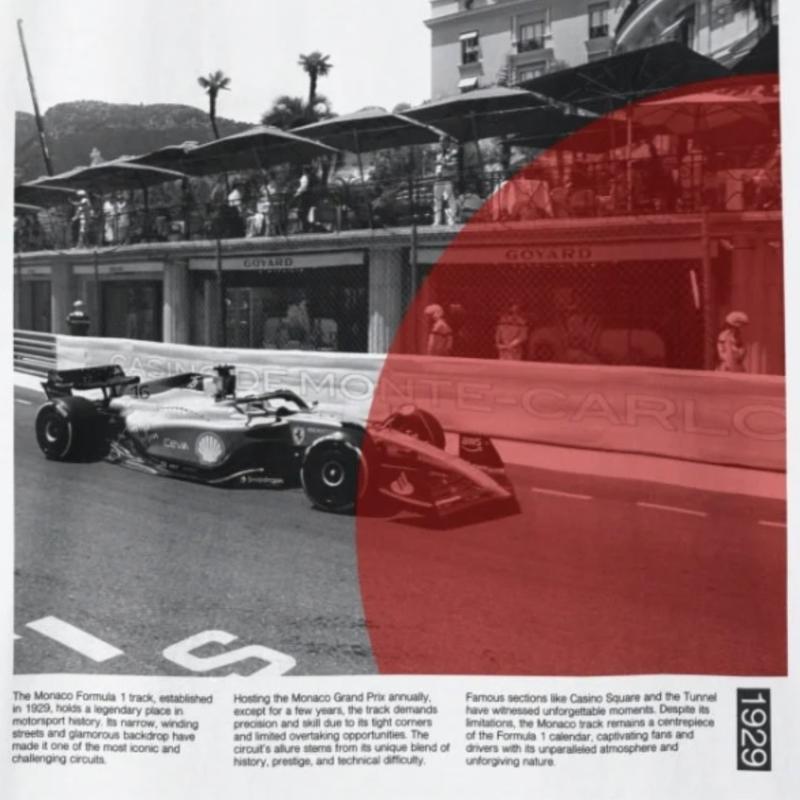 Monaco Formula 1 Monaco T-Shirt, Car Enthusiast T-Shirt, Car Clothing