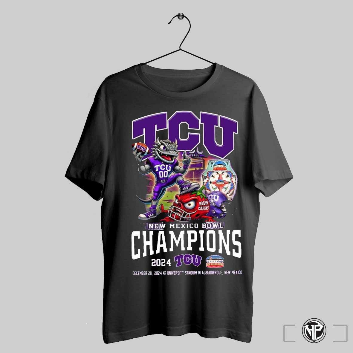 Tcu Horned Frogs Lets Celebrate 2024 New Mexico Bowl Champions T Shirt Trending Sweatshirt