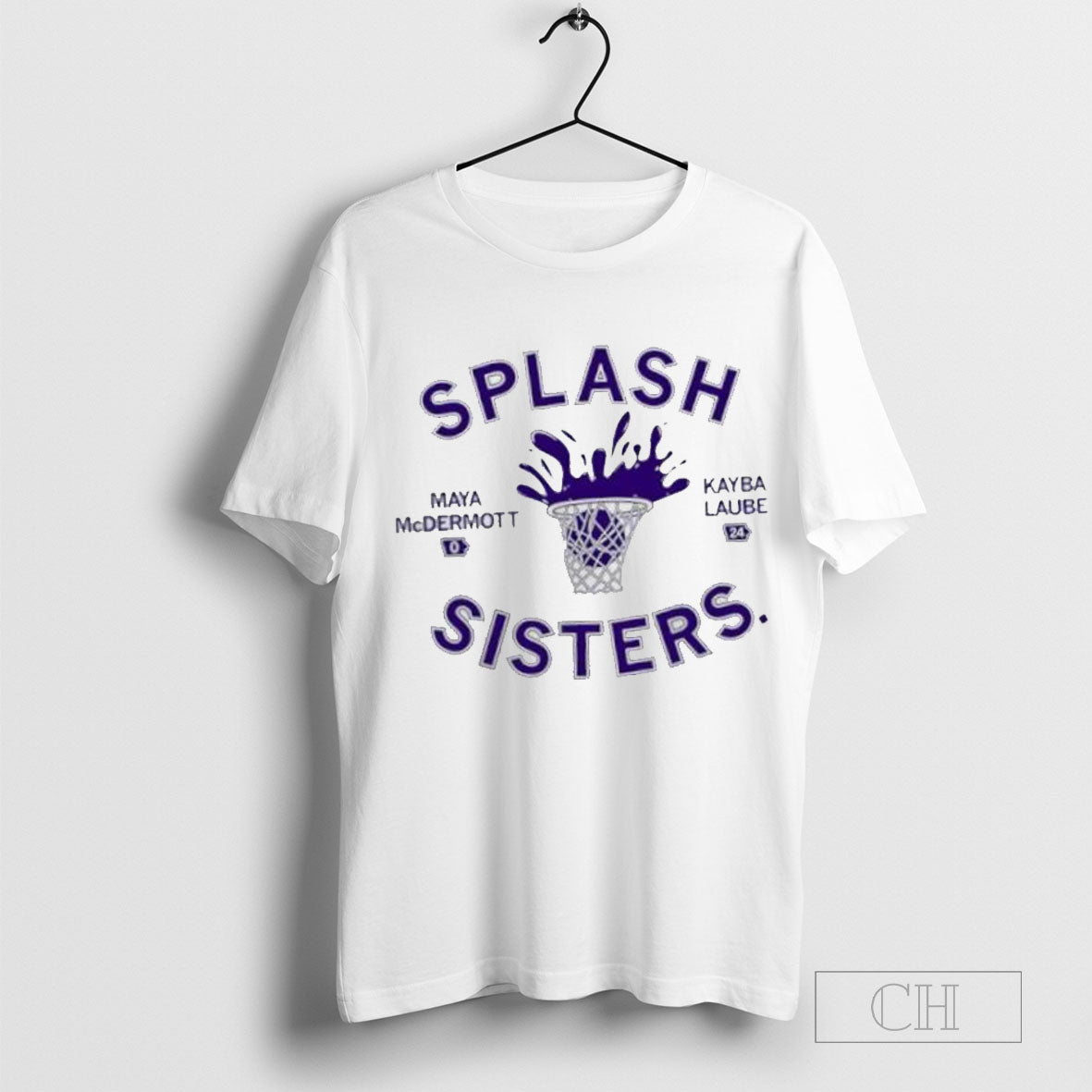 Splash Sisters Maya McDermott and Kayba Laube Northern Iowa Panthers T-shirt