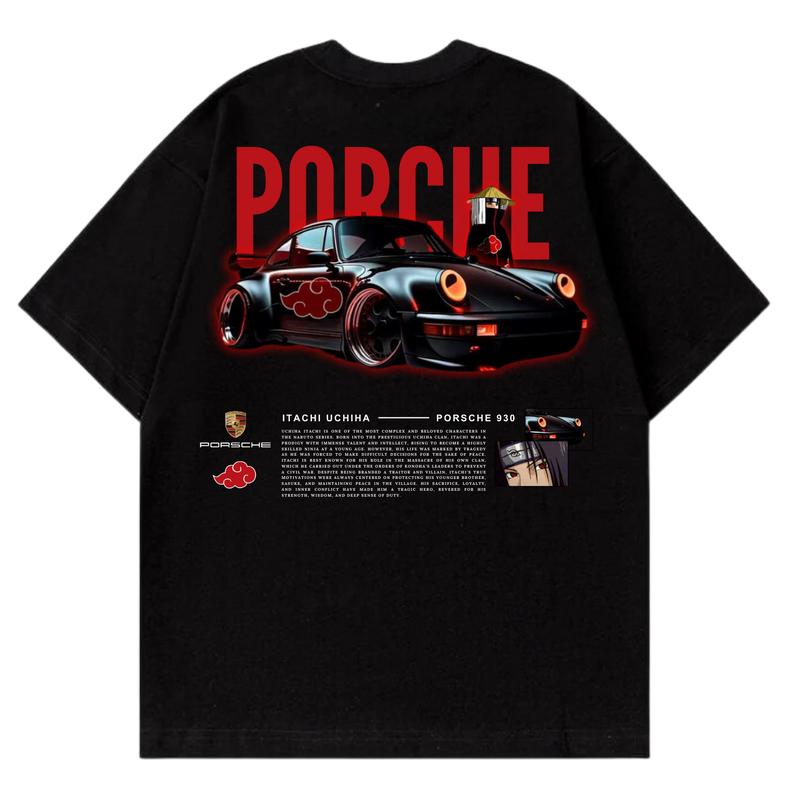 Porsche 930 x lTACHl T-shirt, Car Enthusiast Shirt, Car Clothing, Classic Car Shirt