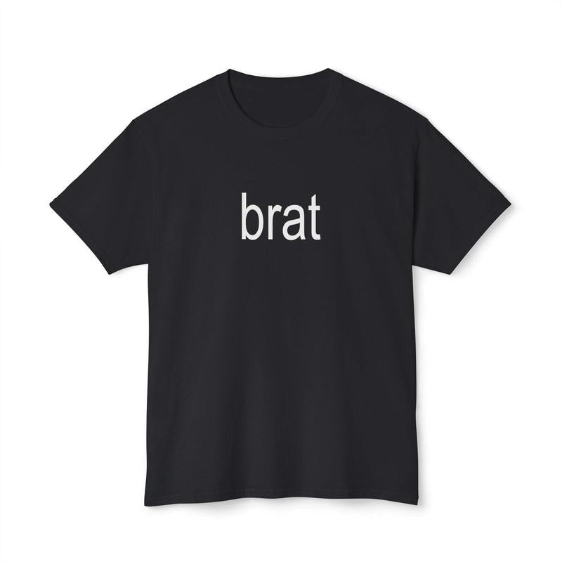 Charlii XCX Brat HD Cotton Tee Shirt Album Merch T-Shirt Cotton Sweatshirt, Hoodie, Comfort Colors