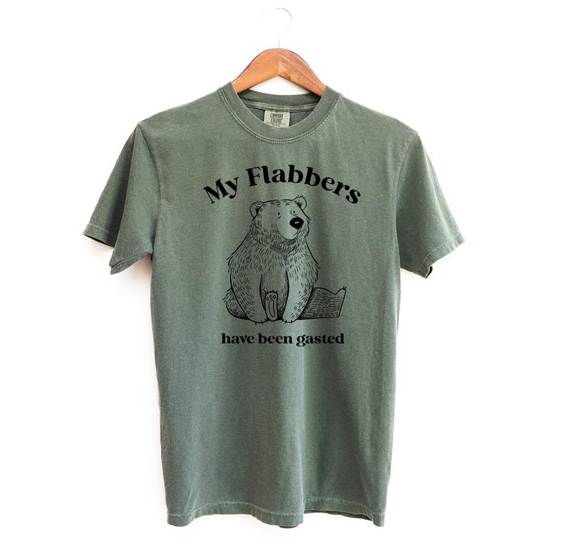 Flabbergasted Bear Funny Shirt, Silly Comfort Colors Shirt