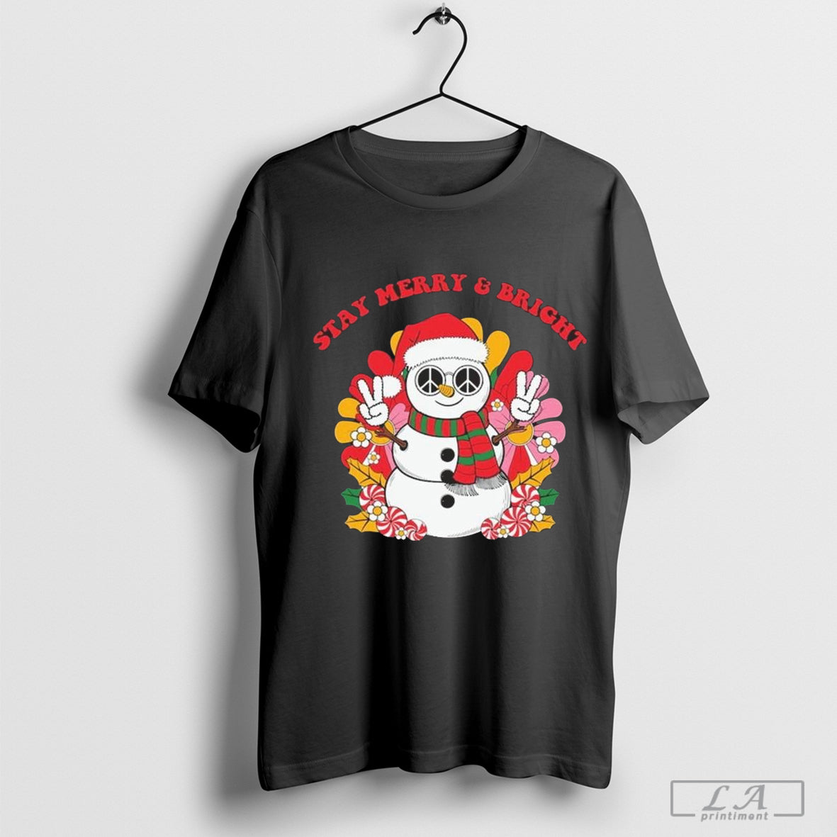Stay Merry &amp; Bright Christmas 2024 Shirt