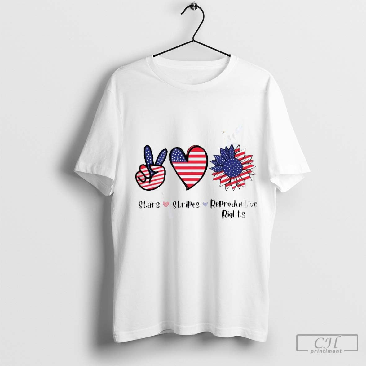 Stars and Stripes and Reproductive Rights Shirt