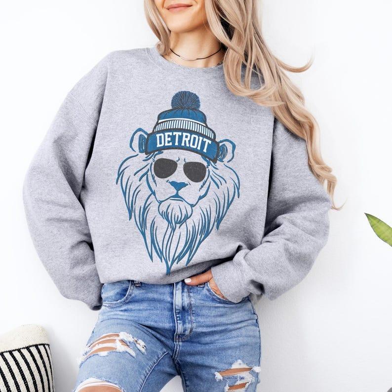 Detroit Football Sweatshirt, Detroit Football Tee, Sunday Football, Game Day Shirt