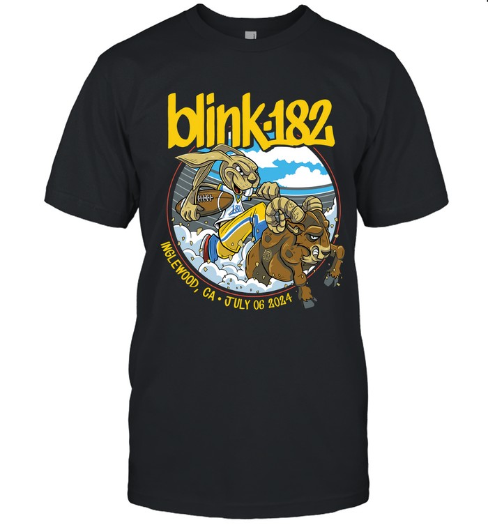Shirt Blink-182 Inglewood, CA July 6 2024