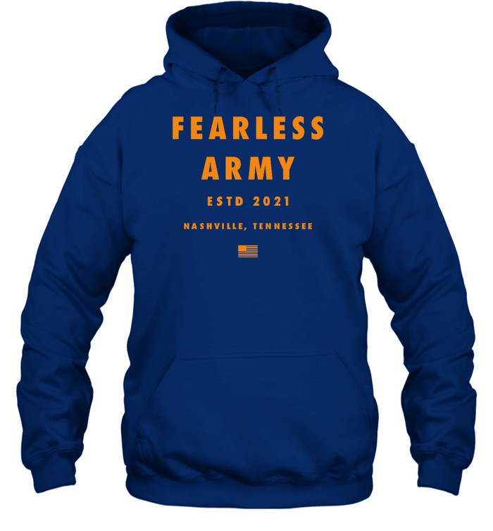 Fearless Army Nashville Tennessee Hoodie