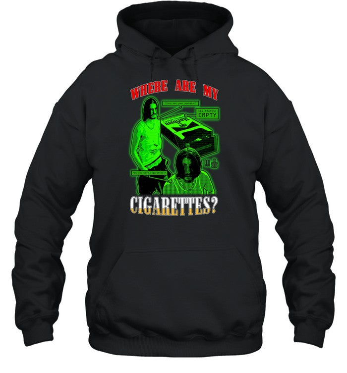 Fishtanklive Where Are My Cigarettes Hoodie