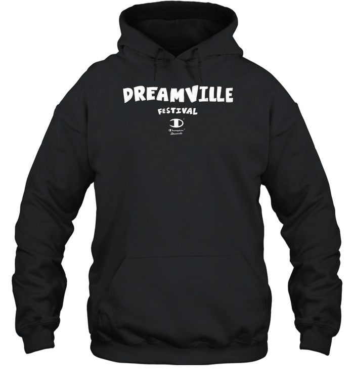 Dreamville Fest 24 Cloud Guy Black Po Hoodie