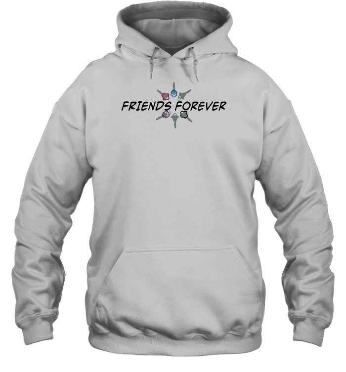Friends Cast Collection Friends Forever Hoodie