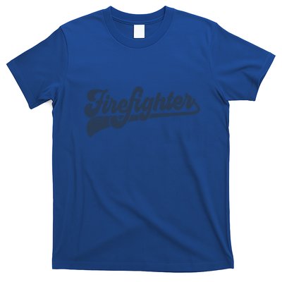 Firefighter Cute Vintage Graphic Cool Gift T-Shirt