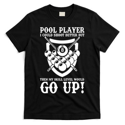 Father's Day Funny Billiards For Dad Grandpa Gift For Dad T-Shirt
