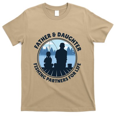 Father & Daughter Fishing Partners For Life T-Shirt