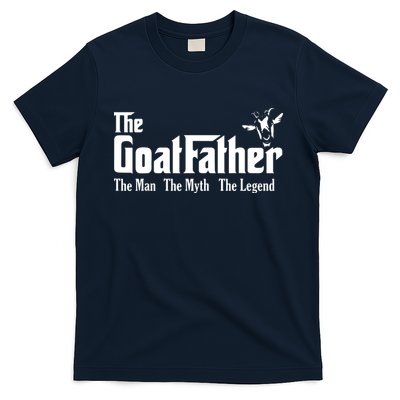Funny Goat Lover Gifts For Dads And Men The Goat Father T-Shirt
