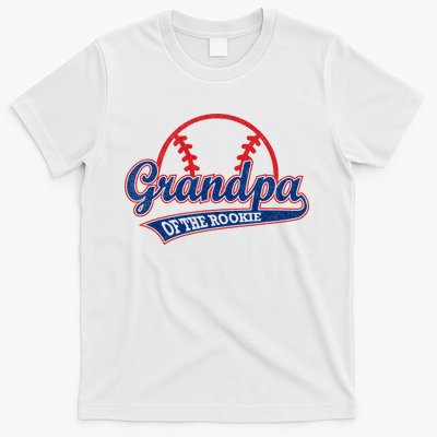 Funny Retro Baseball Grandpa Of The Rookie T-Shirt