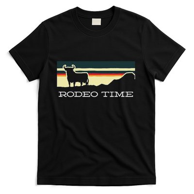 Funny Rodeo Time Cowboy Wild West Cow Horseman Ranch Lasso Boots T-Shirt