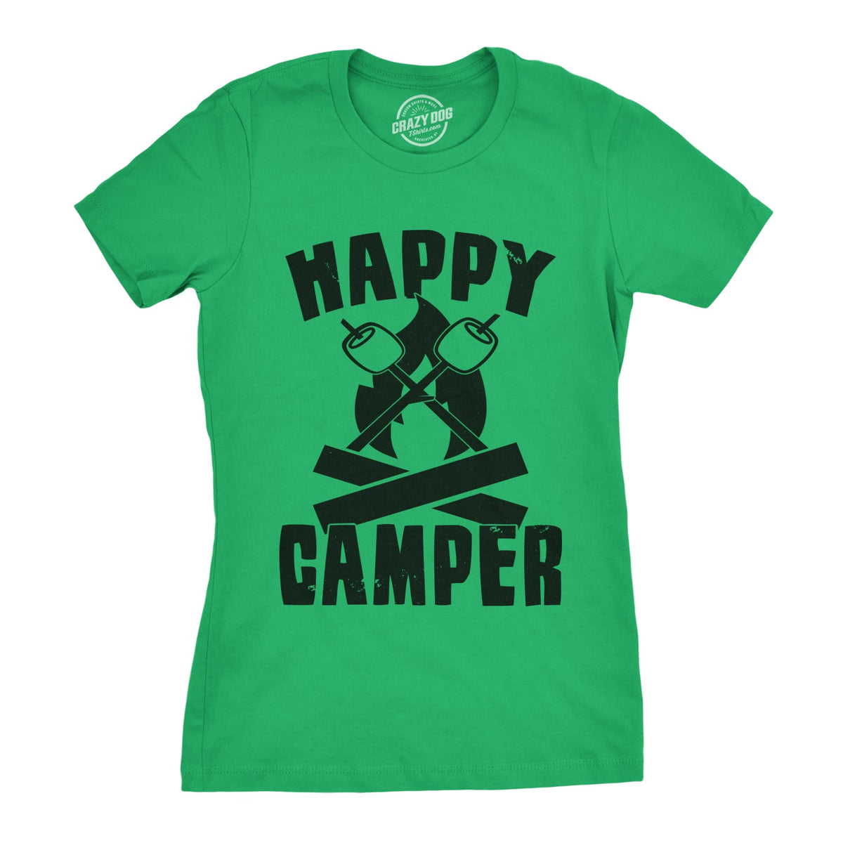 Happy Camper Womens Tee Women's T Shirt