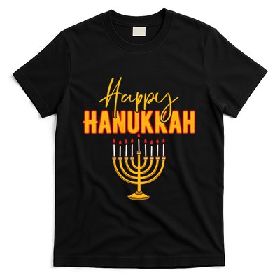 Happy Hanukkah Jewish Holiday T-Shirt