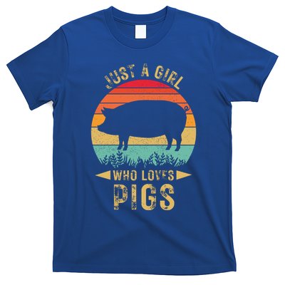 Just A Girl Who Loves Pigs T-Shirt