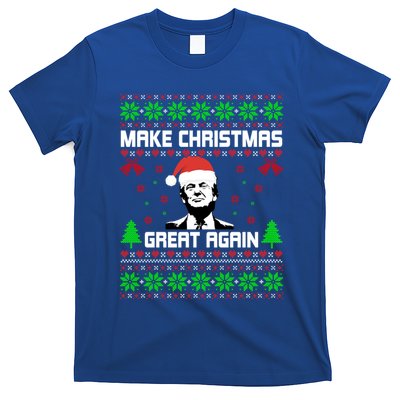 Make Christmas Great Again Donald Trump Ugly Sweater Great Gift T-Shirt