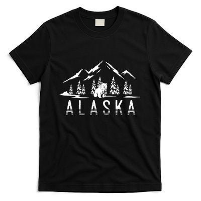 Mountain Wildlife Animal Alaskan Bear Nature Alaska T-Shirt