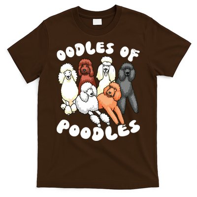 Poodle Oodles Of Poodles Poodle Lover T-Shirt