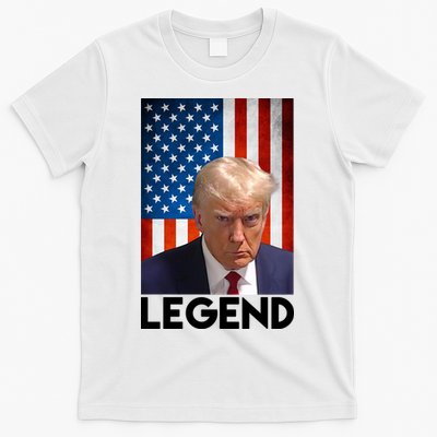 President Trump Legend American Flag T-Shirt