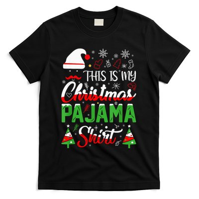 This Is My Christmas Pajama Shirt Xmas Family T-Shirt