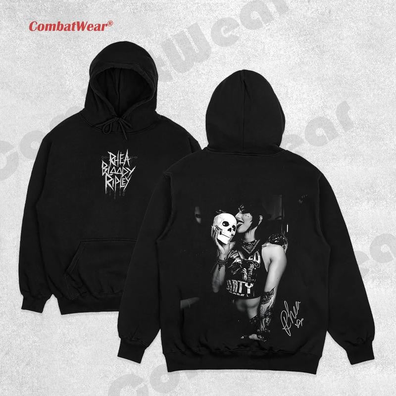 RHEARIPLEY CRAZY HOODIE-SWEATER-TEE , Wrestling Tee, Wrestling Graphic Tee, Wrestler Shirt, Sports Shirt, Vintage Wresting Shirt, Wrestling Gift