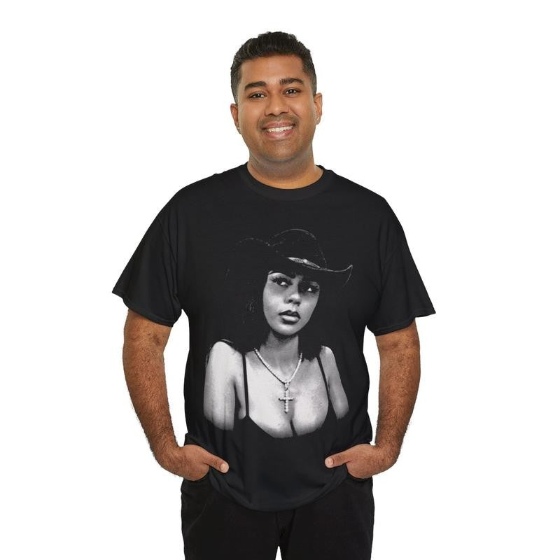 Mariah the Scientist Inspired  Hiphop Graphic Tee Casual Classic Cotton Menswear Top Rap Tshirt Streetwear Rapper Shortsleeve T-Shirt Crewneck