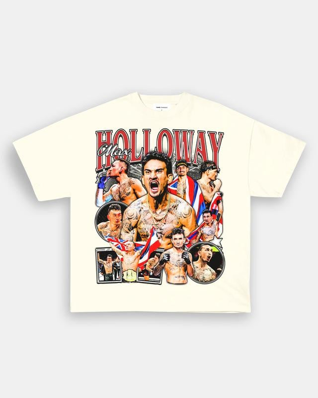 MAX HOLLOWAY TEE, Boxing T-shirt, Boxer Tee, Sports Shirt, Athletic Tee, Workout T-shirt, Gift for Him Hoodie Sweatshirt Menswear Streetwear