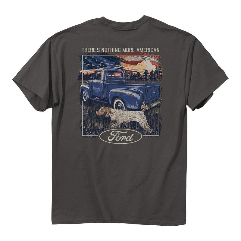 Ford - F-1 American Truck T-shirt, Full Color Spectrum, Gender-neutral Wardrobe, Style Options For Everyone, Classic Cotton