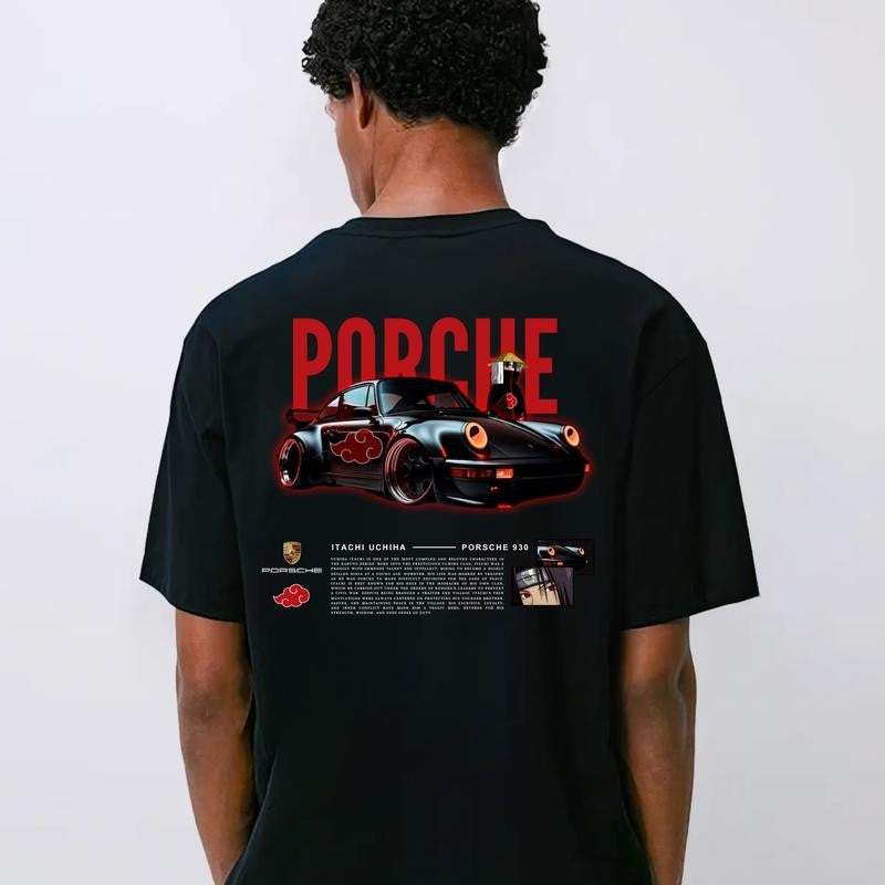 Porsche 930 x lTACHl T-shirt, Car Enthusiast Shirt, Car Clothing, Classic Car Shirt