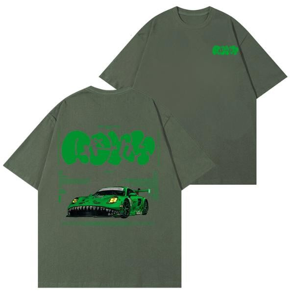 Porsche 911 GT3-RAWR T-shirt, Hoodie, Sweater, Car Enthusiast Shirt, Car Clothing, Unisex, Vintage car shirt Classic Cotton Menswear Top