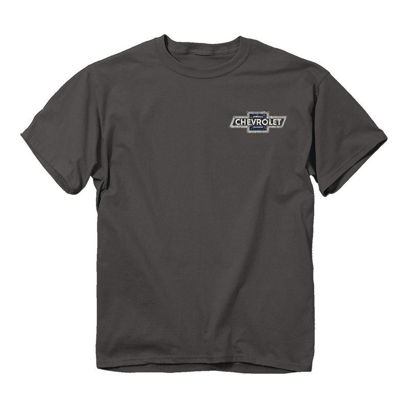 Chevrolet Wandbord 'American Tradition T-shirt, Dynamic Prints, Fit For All, His And Hers Fashion, Color Choices For You, Classic Cotton, Menswear Top