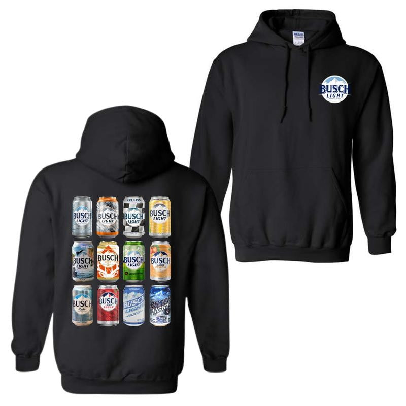 Busch Light Full Hoodie and T-shirt, Funny Shirt, Unisex Hoodie For Men and Woman