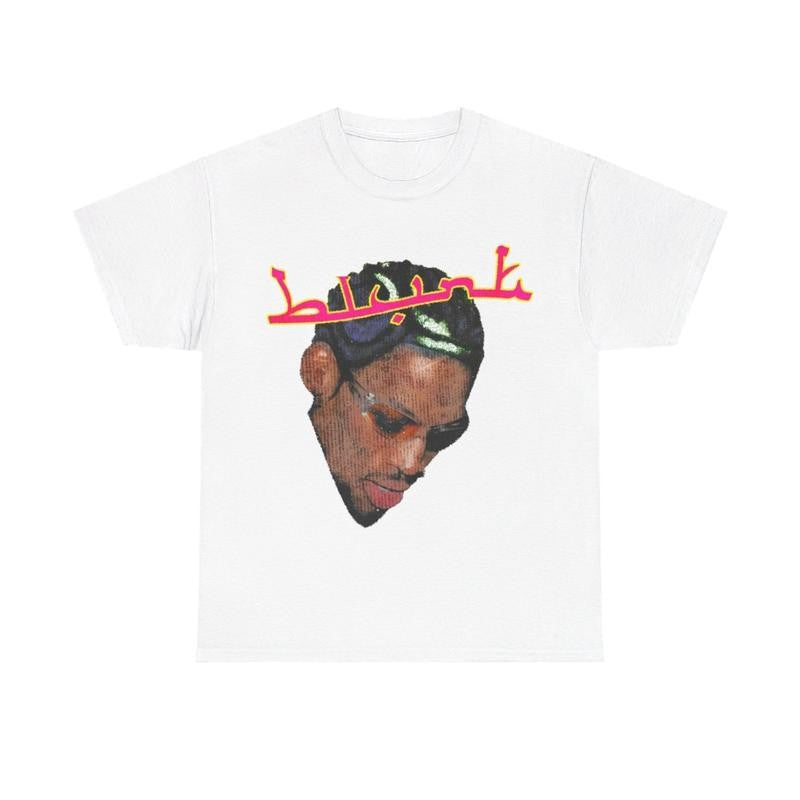Vintage Basketball Y2K T-Shirt Hiphop Graphic Tee Emo Retro Streetwear Tshirt The Worm Casual Cotton Fashion Menswear Top