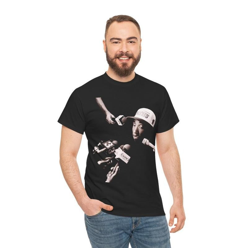Basketball Fan T Shirt Casual Classic Cotton Menswear Retro Top Vintage Tshirt Hooper Hoops Baller  Streetwear Tee T-Shirt Soft